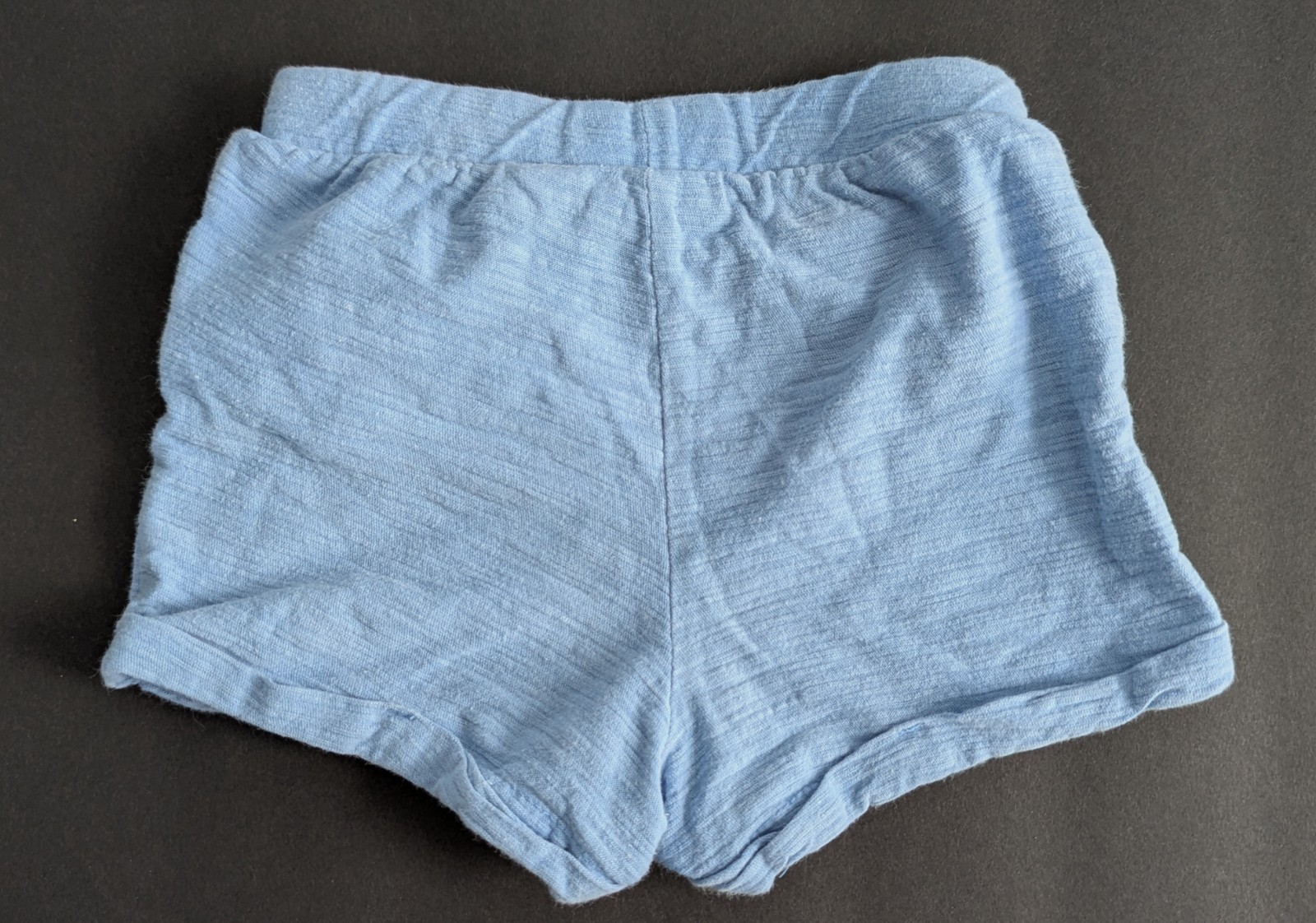 2 Pc’s Size: 2T Blue, Pink Tie-Dye S/S Peplum Shirt, Size: 24 Months Blue Shorts