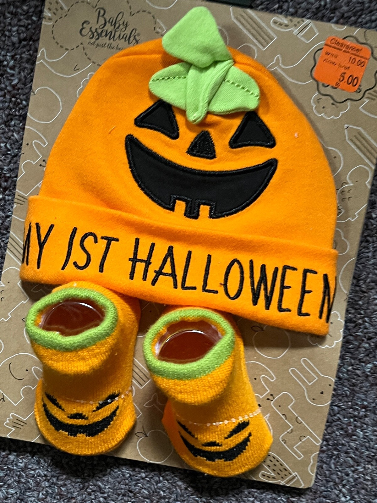 Baby Essentials/Little Lass Baby Halloween Outfits Sets 3m 3-6m, 6m 9m, 12m, 24m
