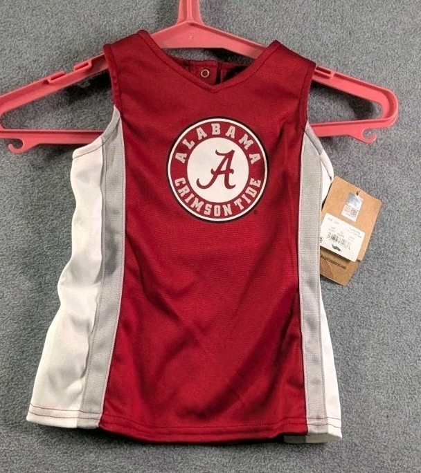 Rivalry Threads 91 Alabama Crimson Tide Infant Tank Top Jersey 12M NWT