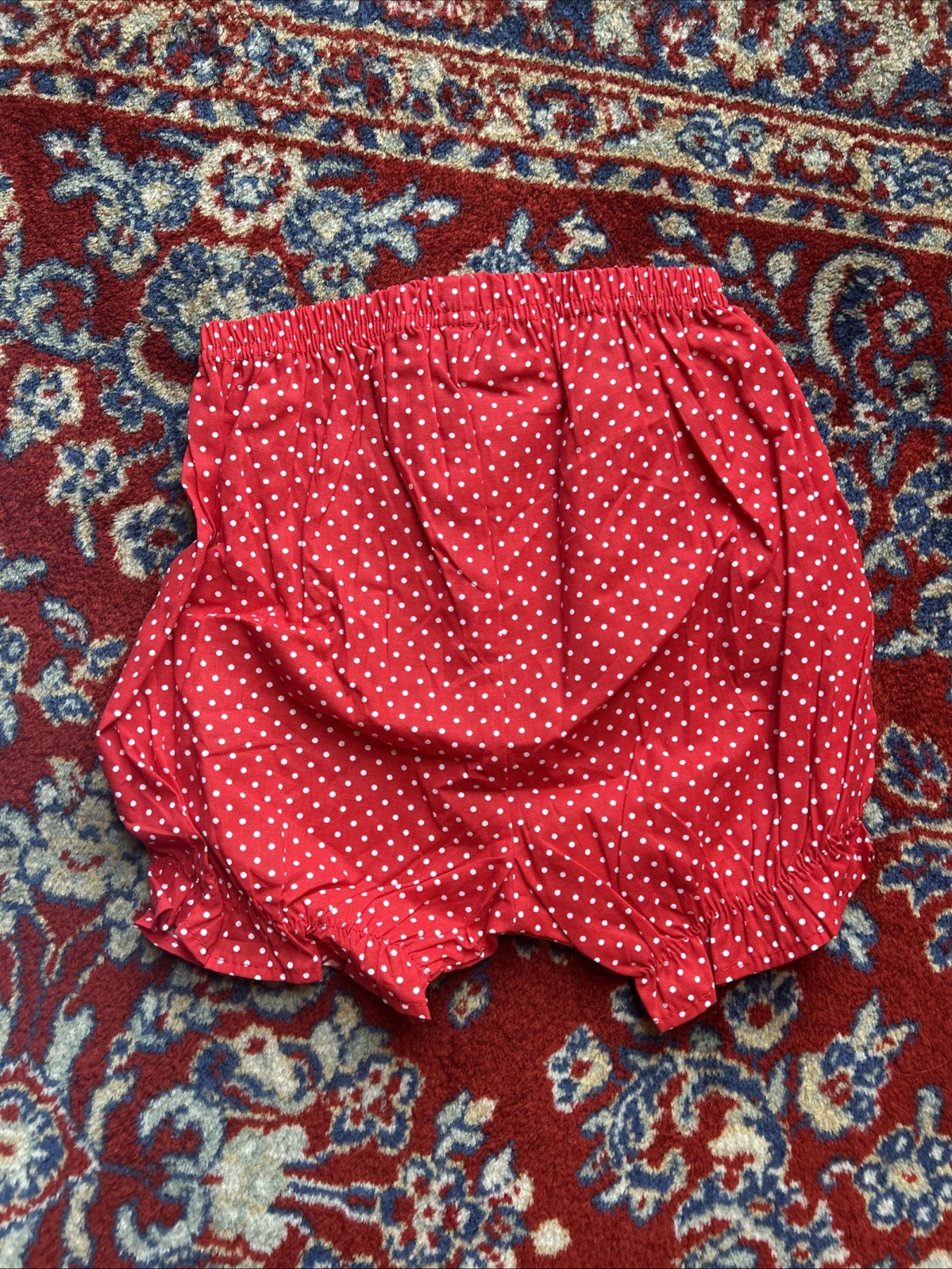 Vintage Babyfair 24 months Baby Girl Strawberry 2pc Top Bloomers Outfit