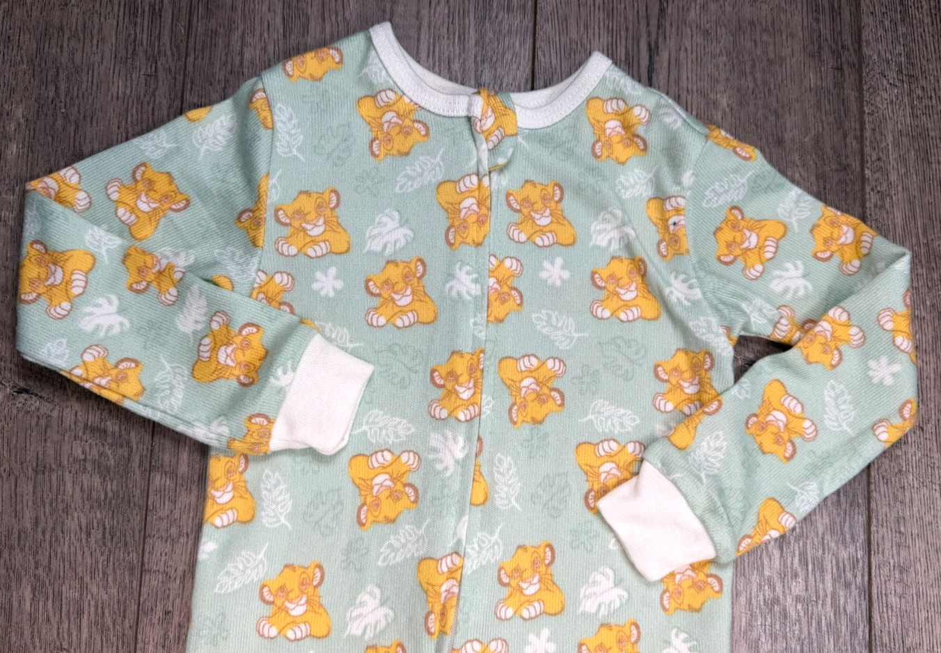Baby Girl Boy Clothes Nwot Disney Baby 18 Month Green Lion King Simba Outfit