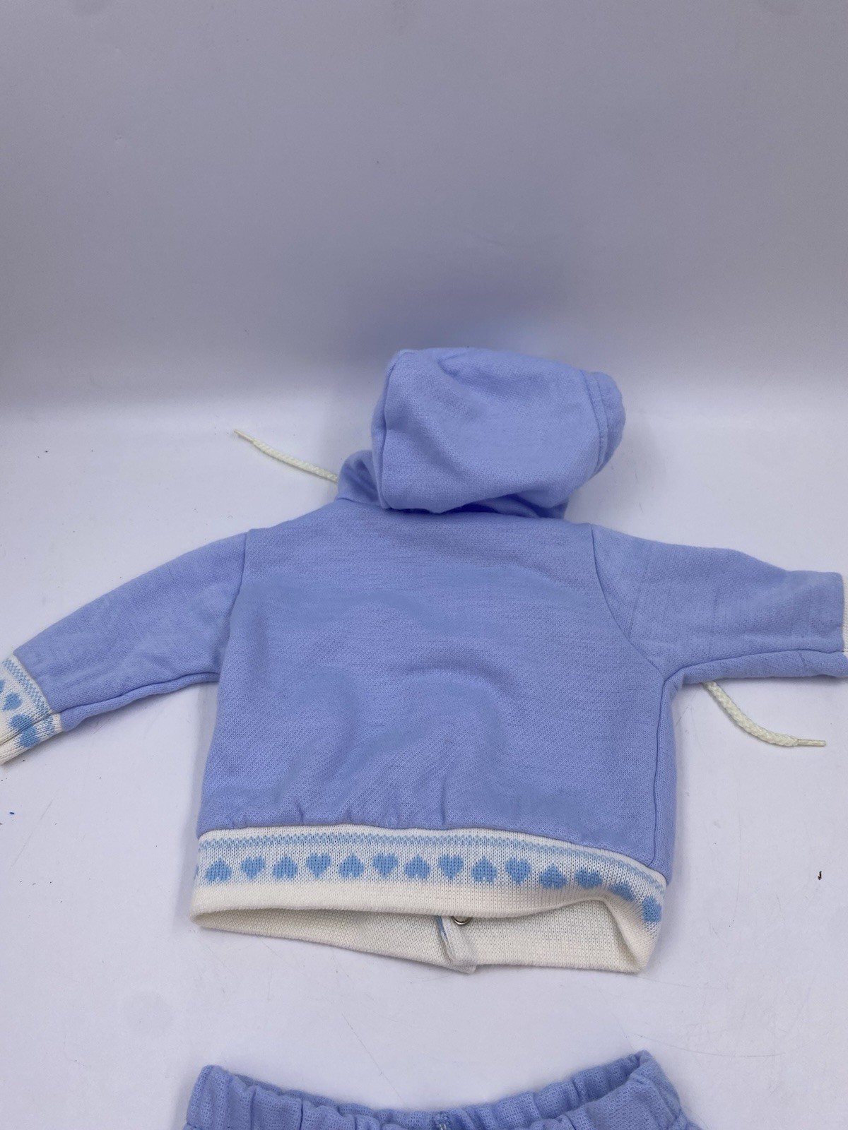 Vintage Jog Togs 2 Piece Blue Jogging Suit Size Newborn Up to 14lbs