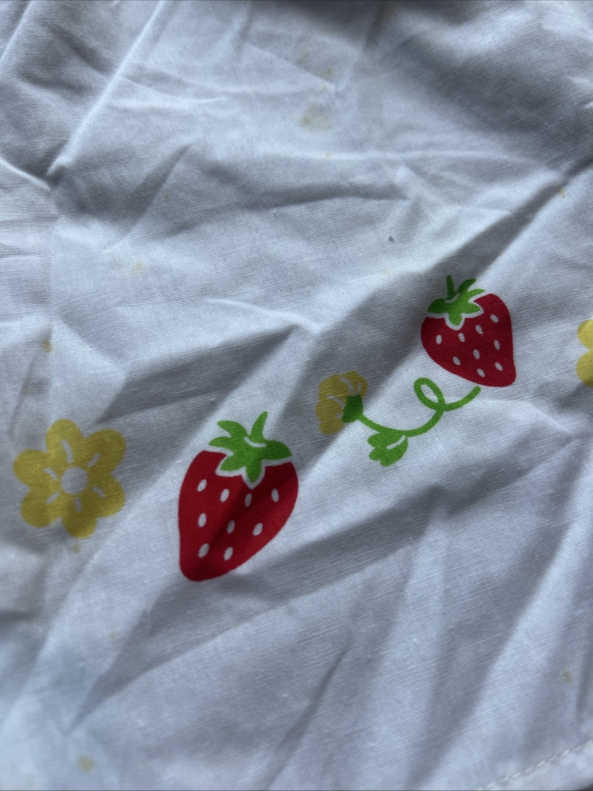 Vintage Babyfair 24 months Baby Girl Strawberry 2pc Top Bloomers Outfit