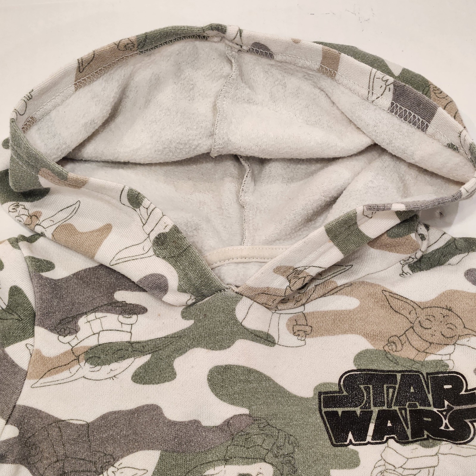 Kids Star Wars Mandalorian Baby Yoda Sweatsuit Toddler 3T Hoodie Pants All Over