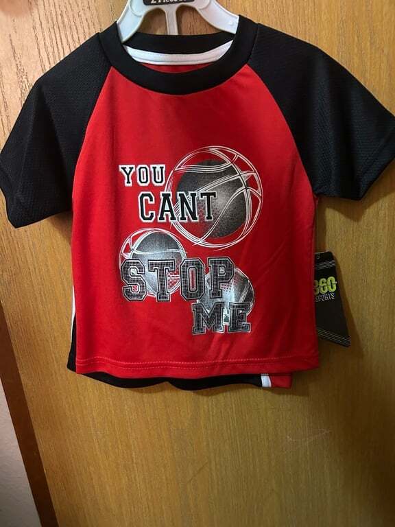 Toddler Boys 18M Basketball Shirt and Short set