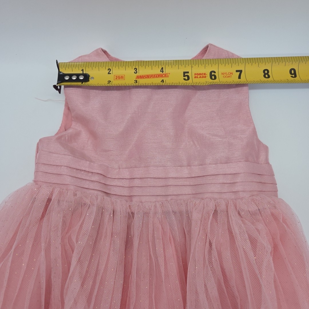 Nannette Baby Pink Dress & Matching Faux Fur Coat Set 6-9 Months