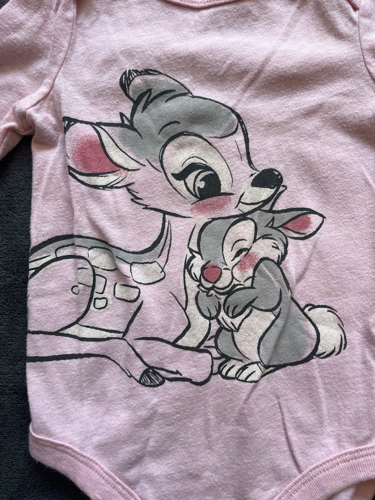 Baby Girl 6-9M Disney 2pc Outfit Sets Bundle – Minnie Mouse & Bambi, Lot Of 3