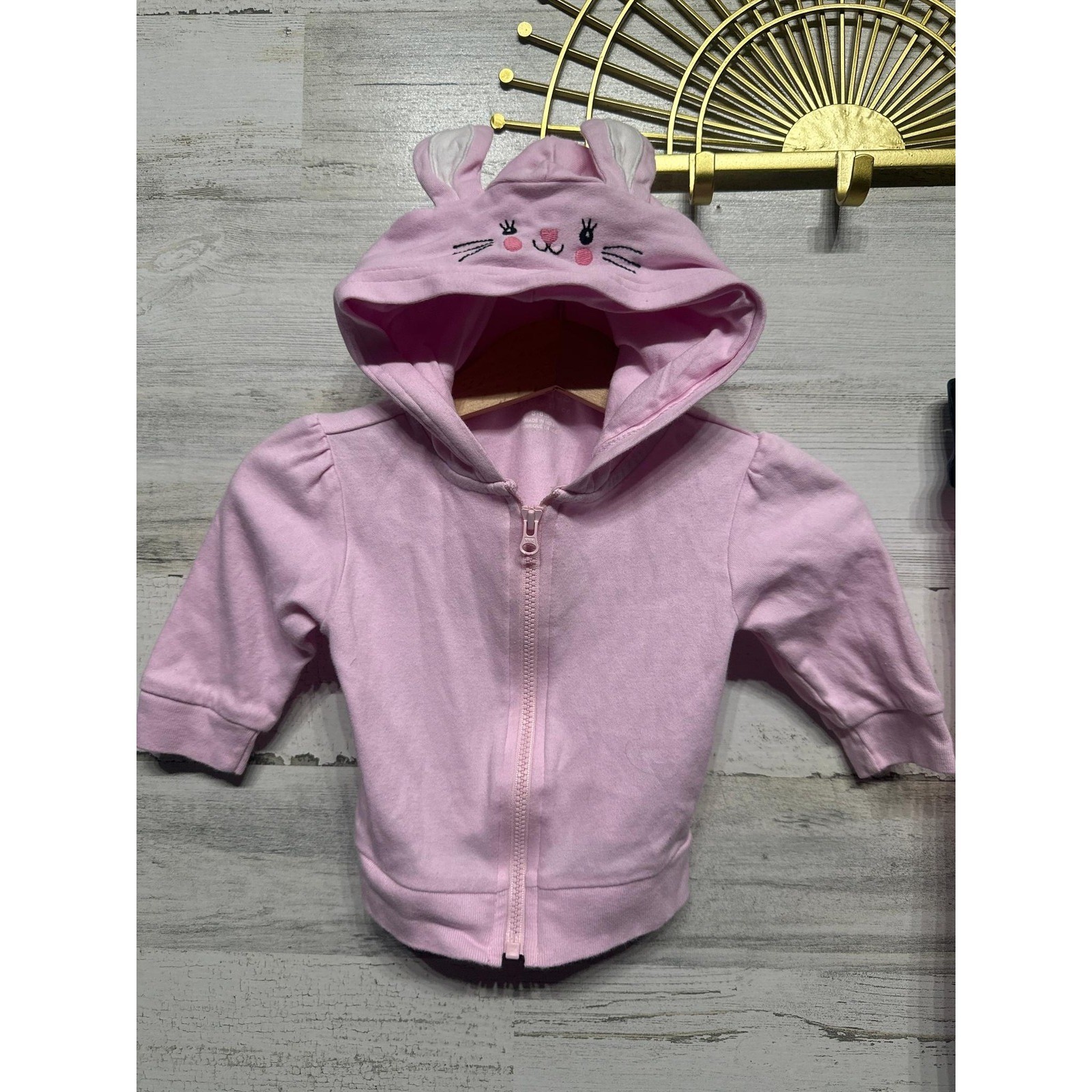 Bundles Hoodie Leggings Set Girls 3-6m Pink Bunny Easter Outfit EUC