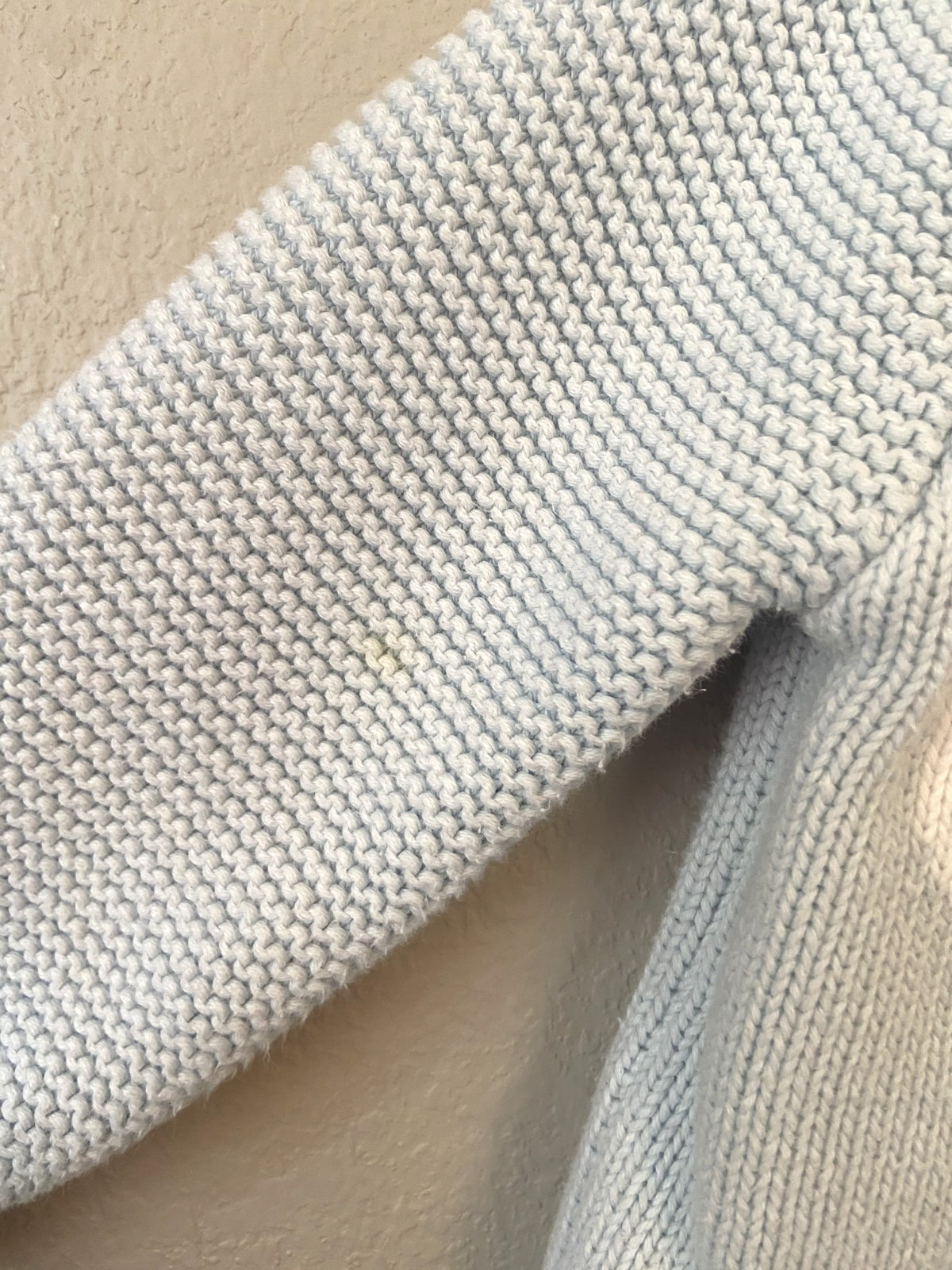 Hanna Andersson Knit Sweater Pants Set, Organic Cotton ✨Light Blue / Dog 18-24M