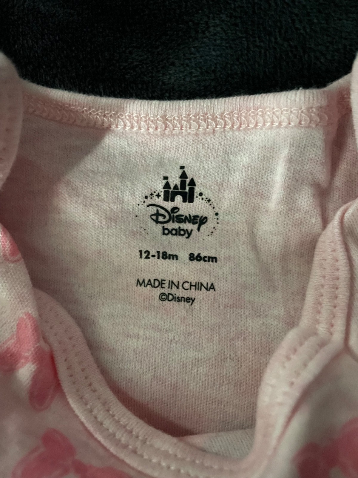 Disney Primark Minnie Mouse Vest & Bib Set 12-18 Months New