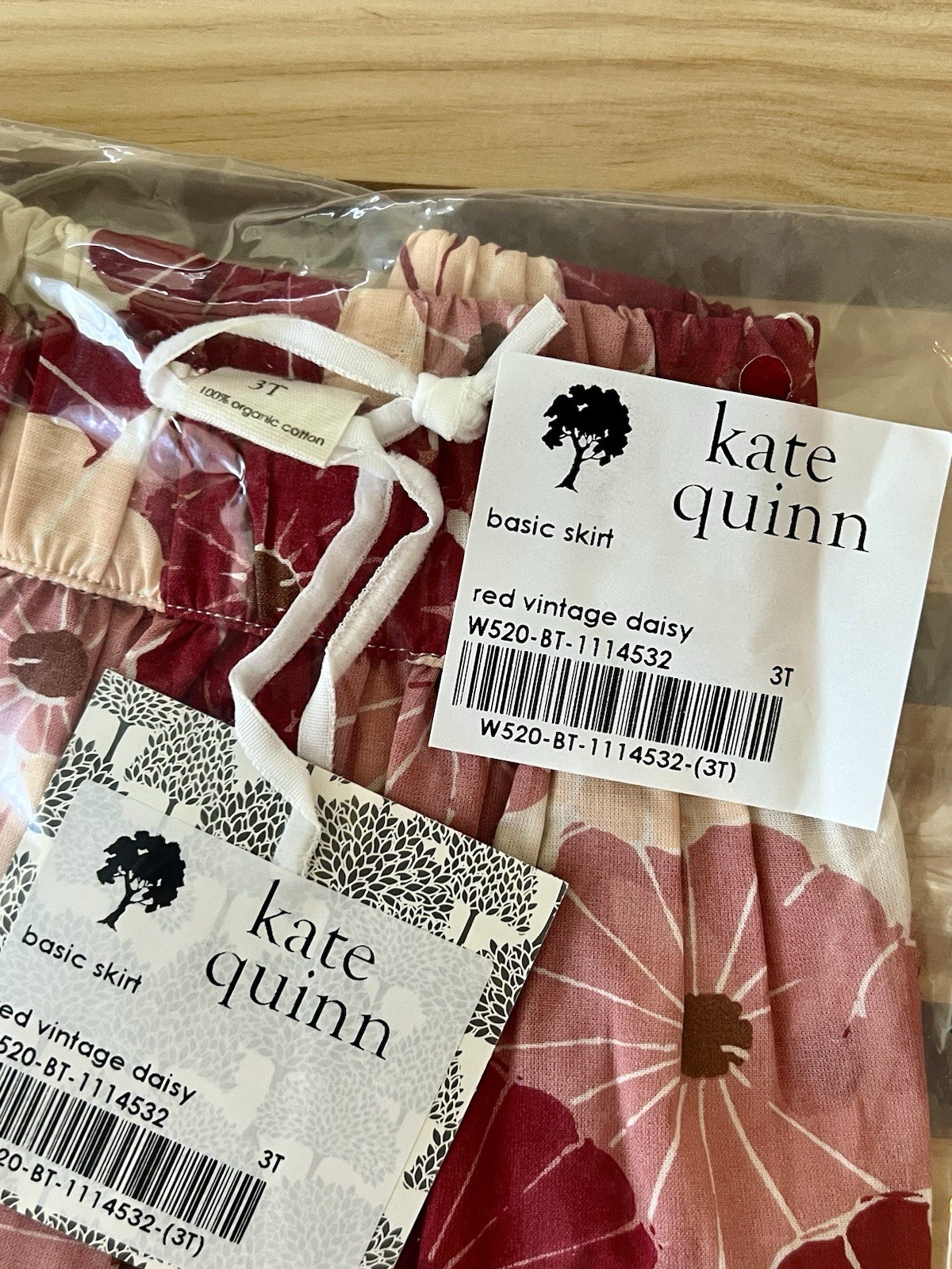 *NIB* Bundle Kate Quinn 3T Cotton Red Vintage Daisy Alice Tank Basic Skirt Set
