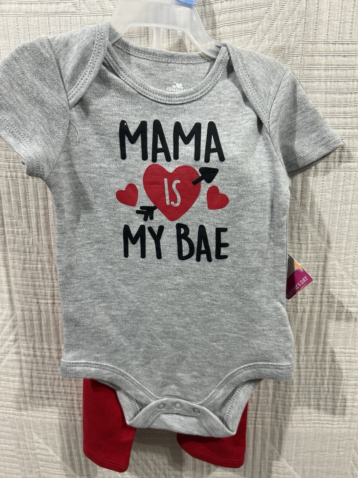 Mama Is My Bae Boy 2 Piece Pant Set Size 3-6 M New