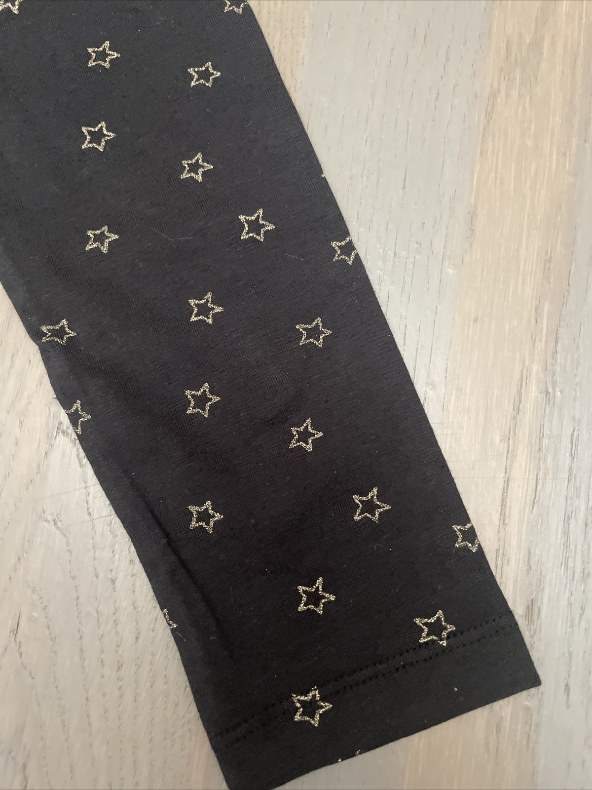 NWT Baby Gap Girl WINTER black velvet top silver star leggings 2-piece SET 3 3T