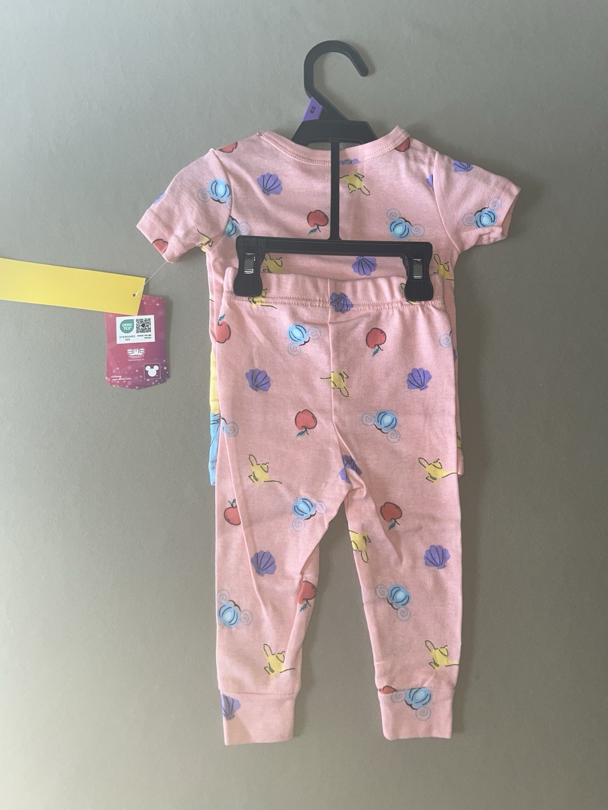 Disney Princess Baby Girls 12 Months Pajama Set (Top & Bottoms) New With Tags!