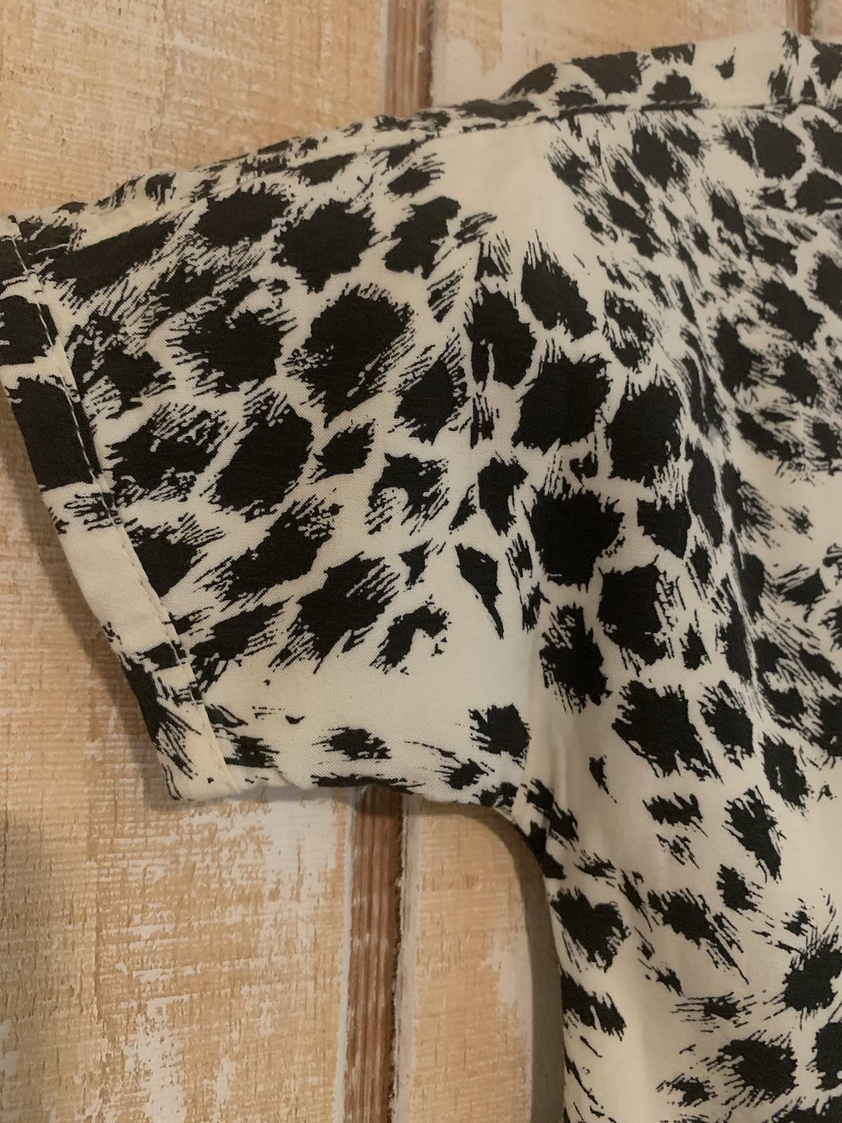 GAP Baby Gap Black and White Animal Print Dress. Toddler 5. FREE SHIPPING