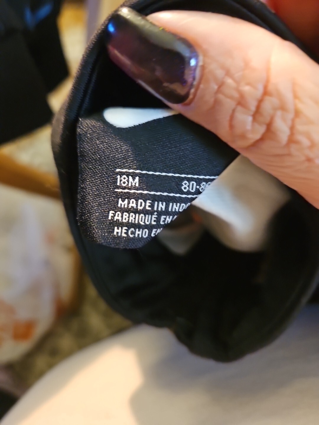 black nike 2 piece track suit Size 18 Months See Pictures