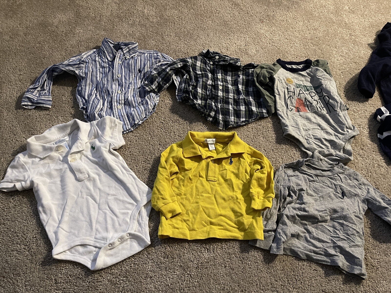 Ralph Lauren Baby Gap Lot of baby boys clothes/outfits-size 6-12 months