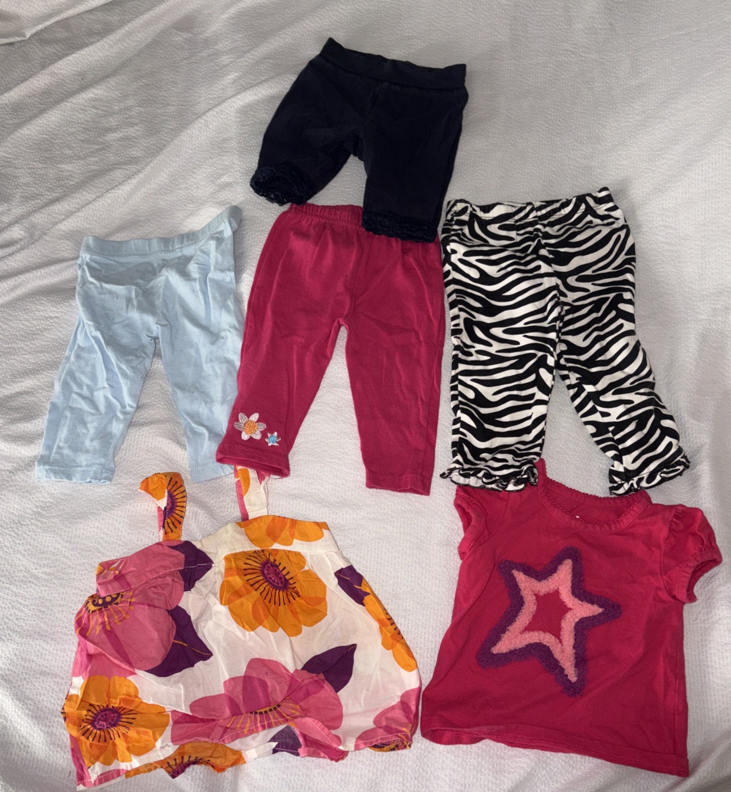 Infant Baby Girls 18 Piece Clothing Lot Sizes 3/6M/6/9M/12M Gymboree Carter’s