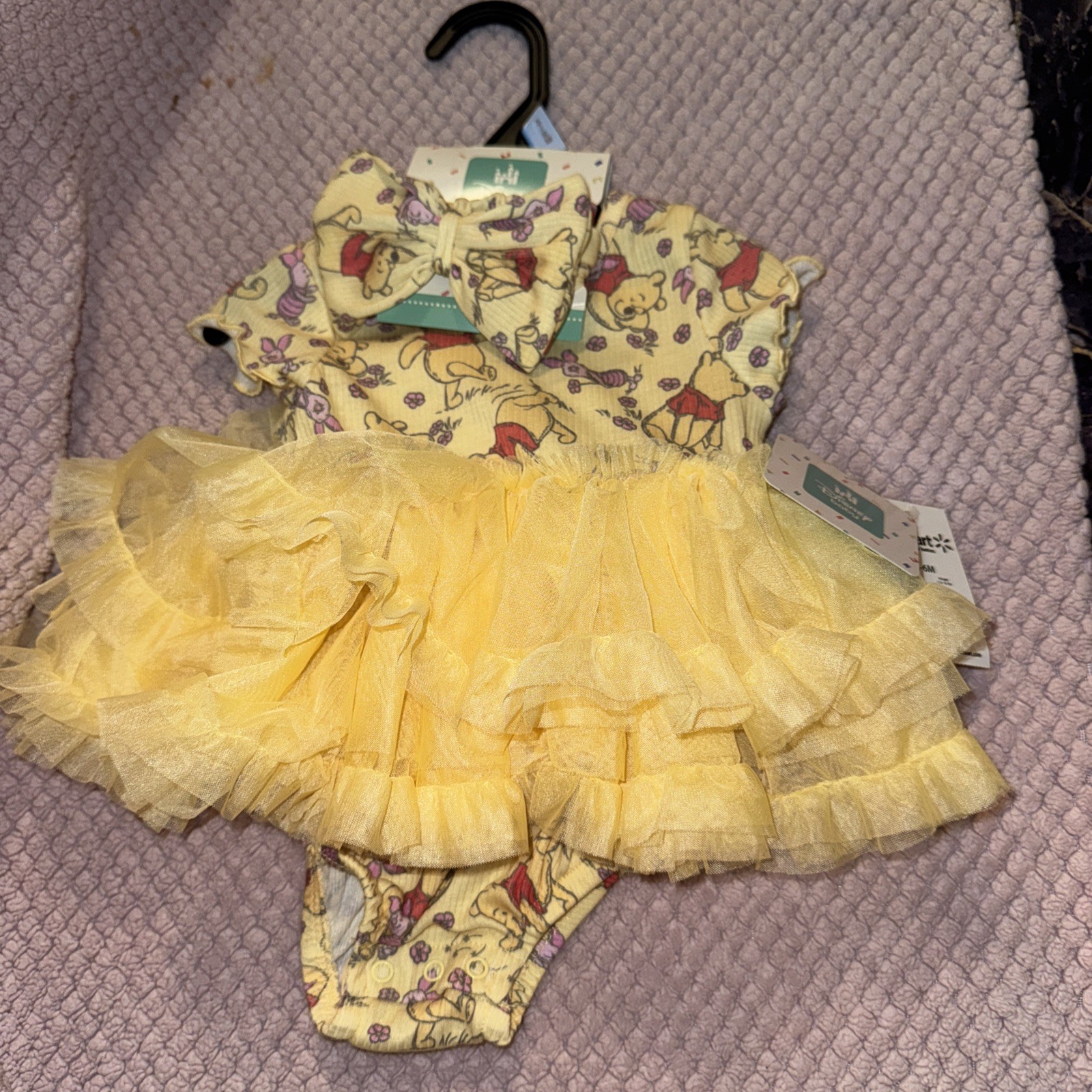Disney Baby Girl Winnie the Pooh 3-6 Months Set