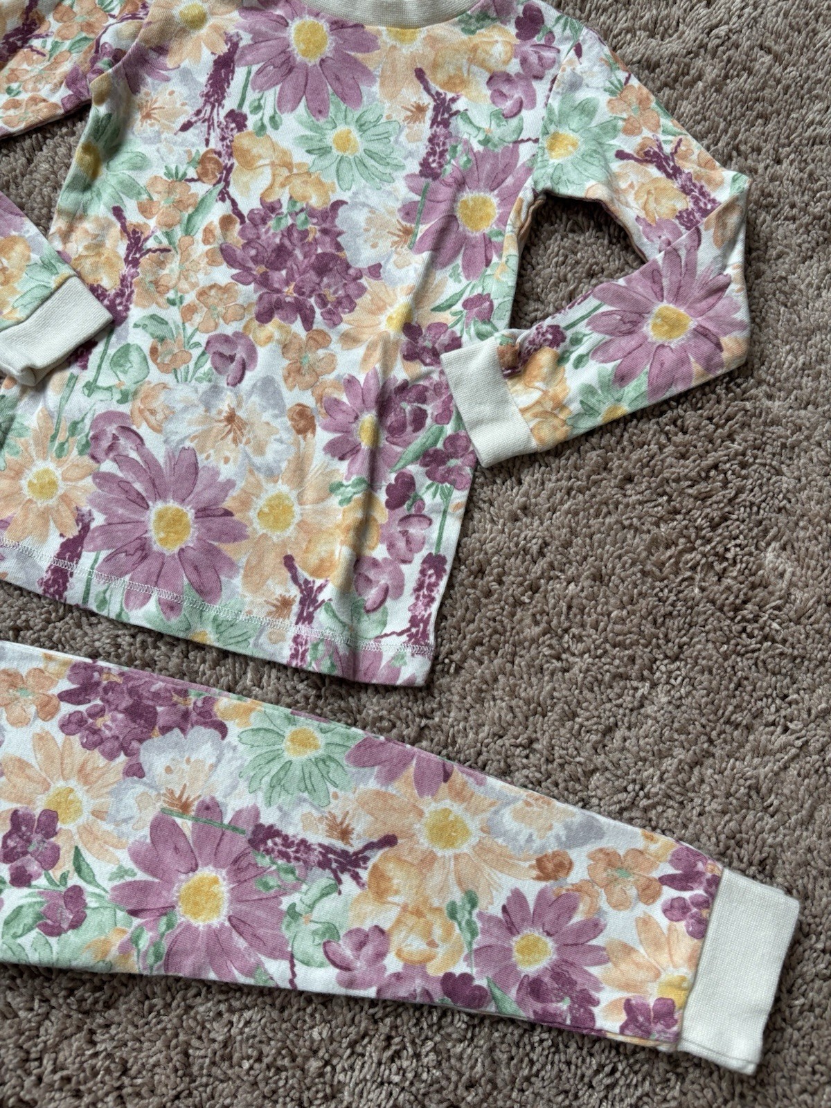 3T Burt’s Bees Long Sleeve Matching Set
