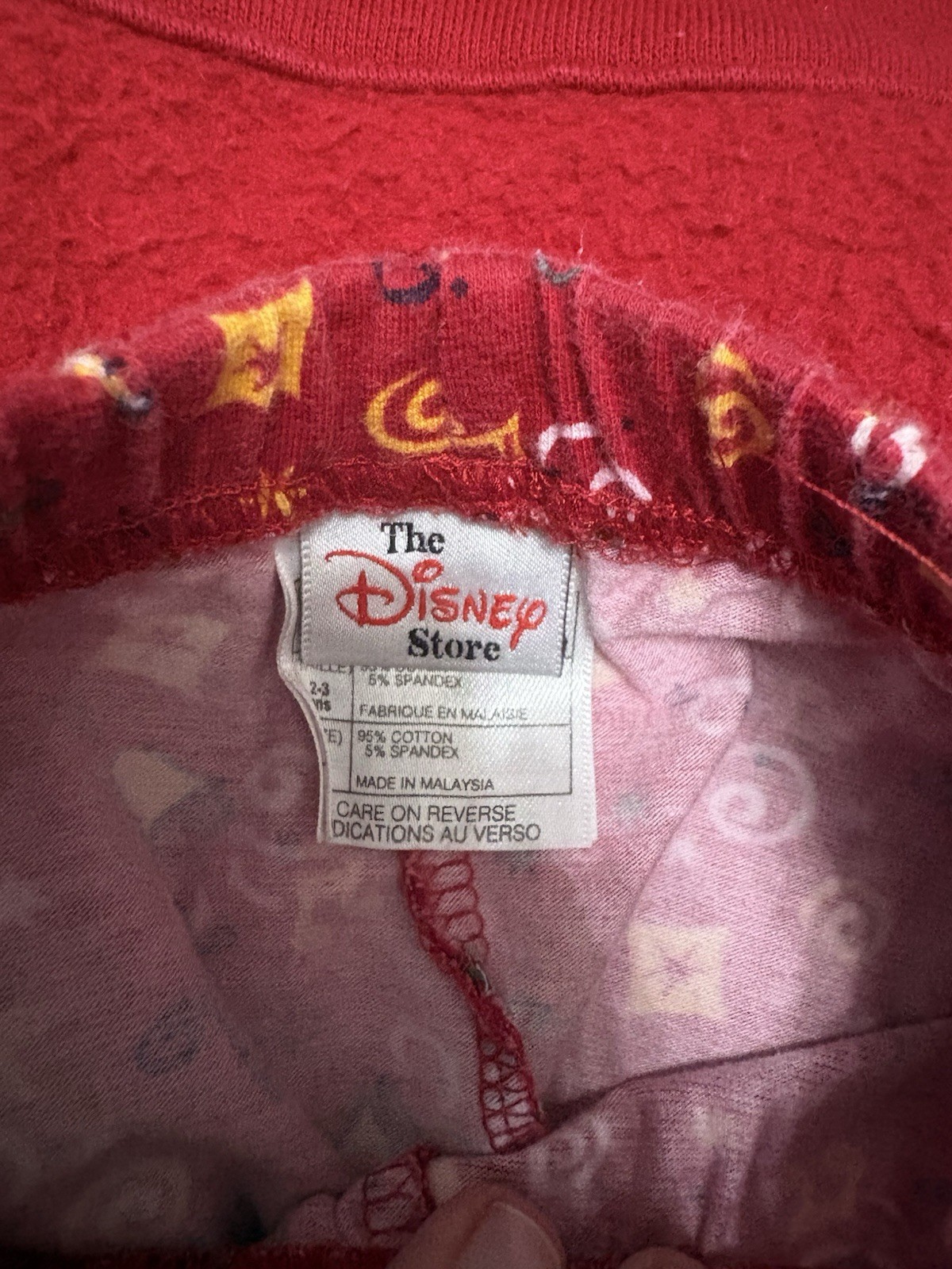 y2k disney matching set red outfit size 3t winnie the pooh
