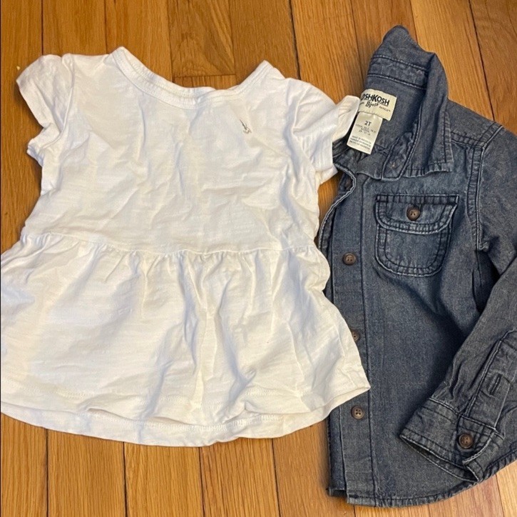 Girls 2T Toddler Clothing Lot Bundle Multiple Brands 12 Pieces