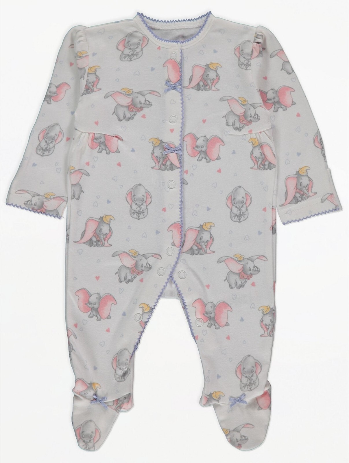 Disney DUMBO Newborn Premature Tiny Baby Gift Girls 7pc Starter Set Layette Pack