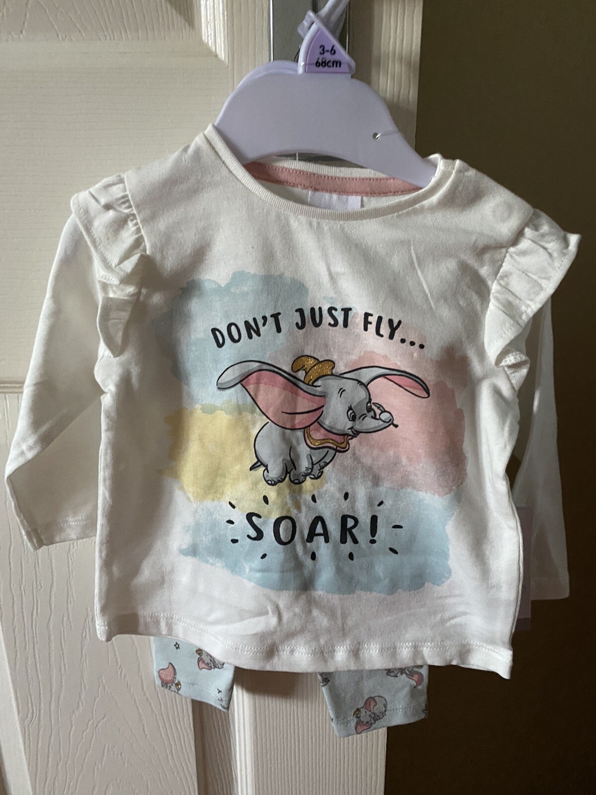 💕Disney Dumbo Baby Girl Summer 3 piece set 🧸