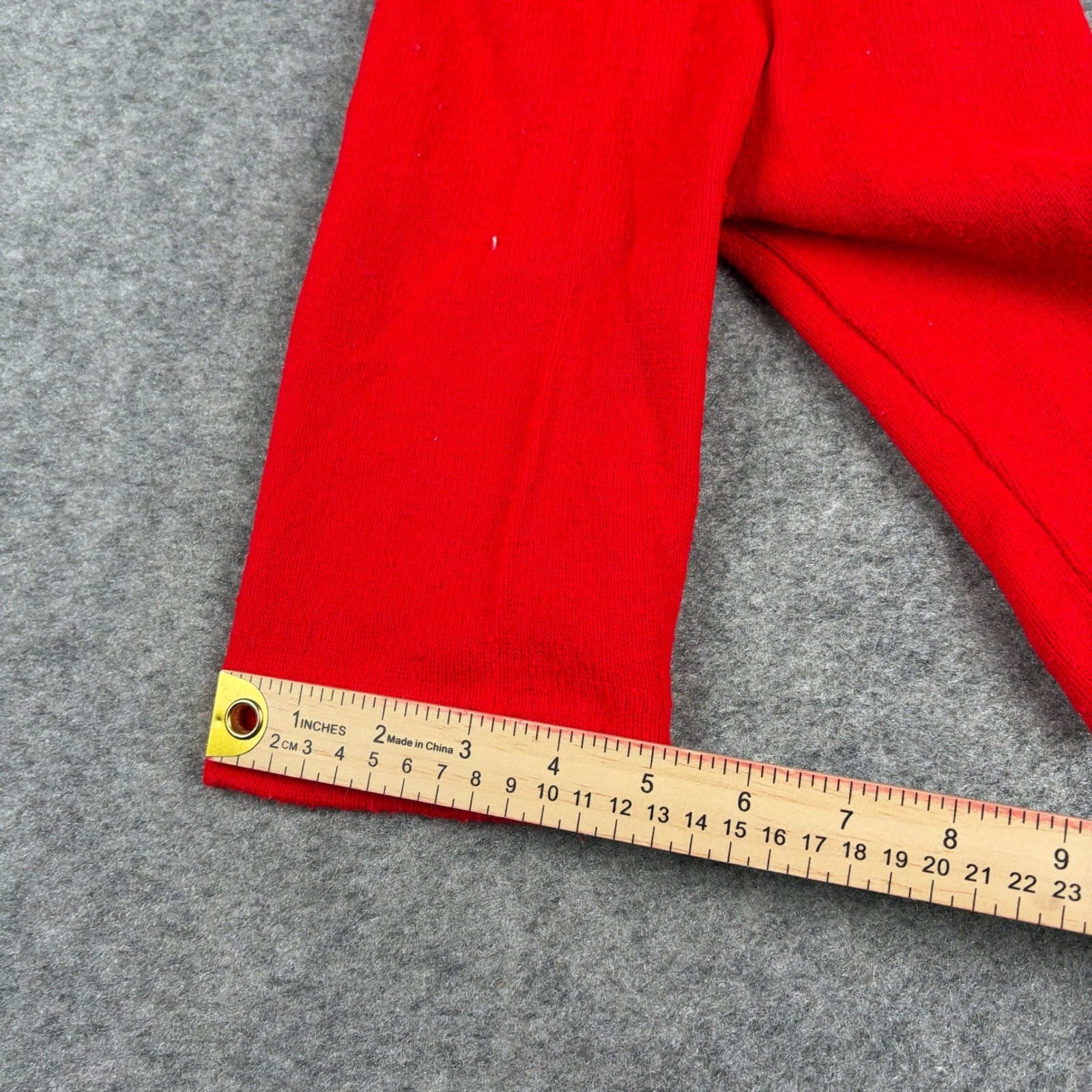 Vintage Knit Sweater Set Unisex Toddler 2T Red Blue Nutcracker Holiday Outfit