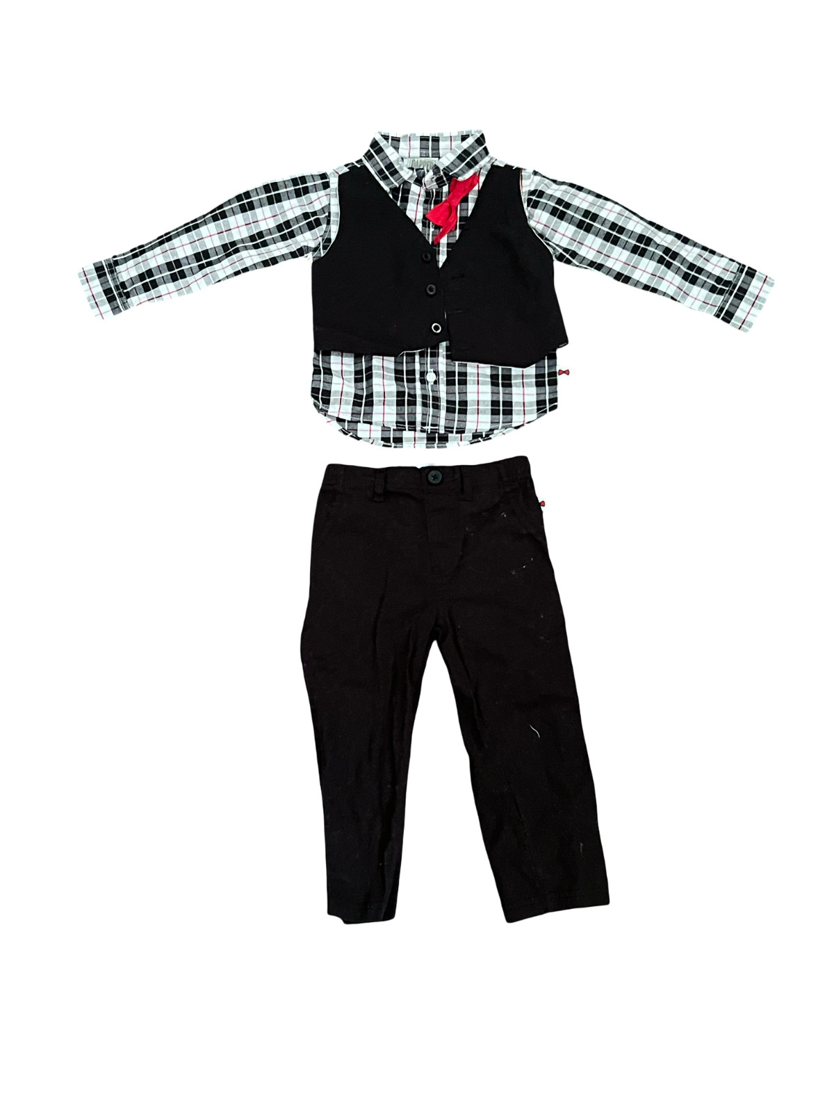 baby boy black tuxedo 12-24 months runs small
