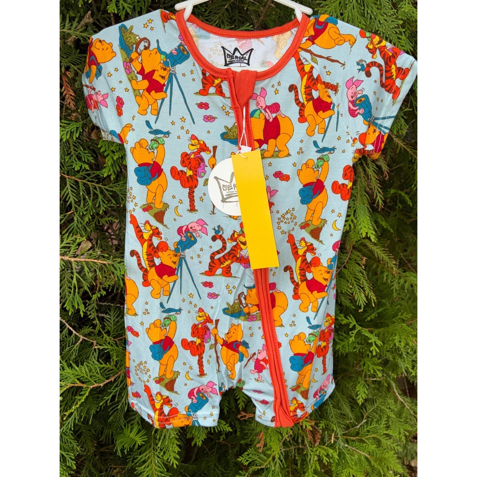 Serial Bamboo Sweet as Honey Shortie 3/6M NWT