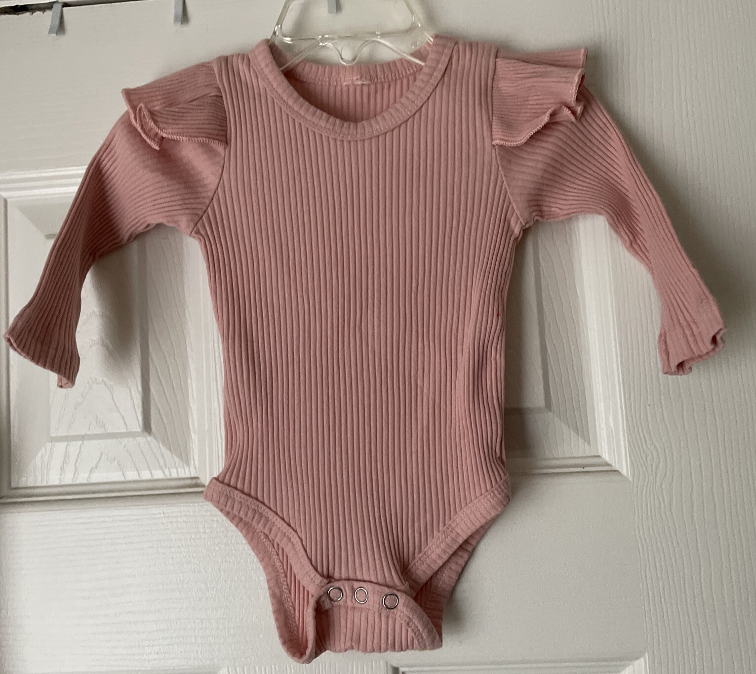 Foshan Baby Girl One Piece with Leggings Set-Size-(6-12 Months)70-Rose