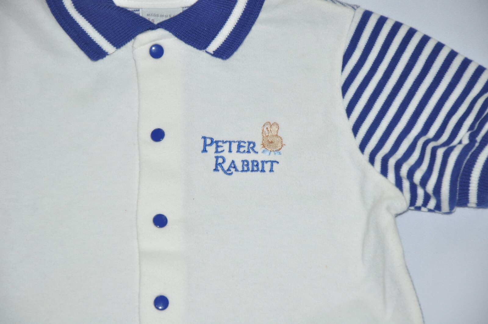 VTG Peter Rabbit Shirt Pants Matching Outfit Set Boys 18M Beatrix Potter Cotton