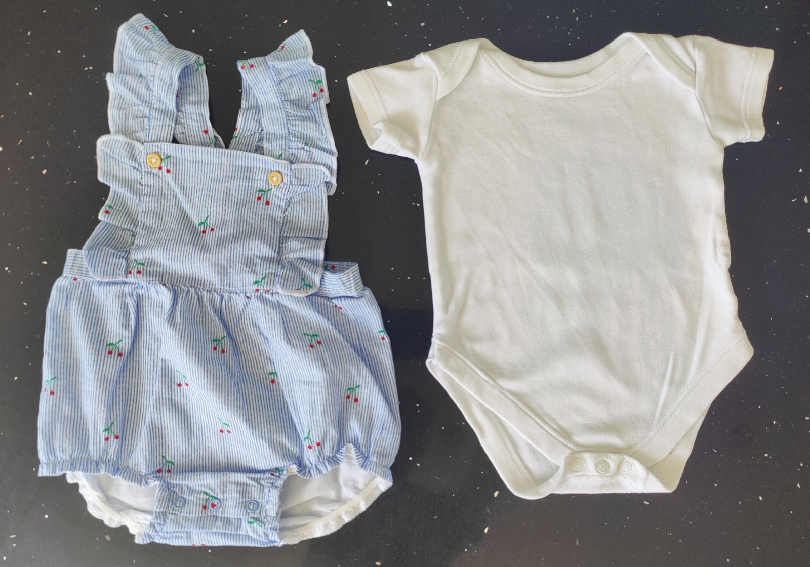 Baby Girl’s 3-6 Months Summer Clothes – inc Dress Rompers T-shirt Leggings etc