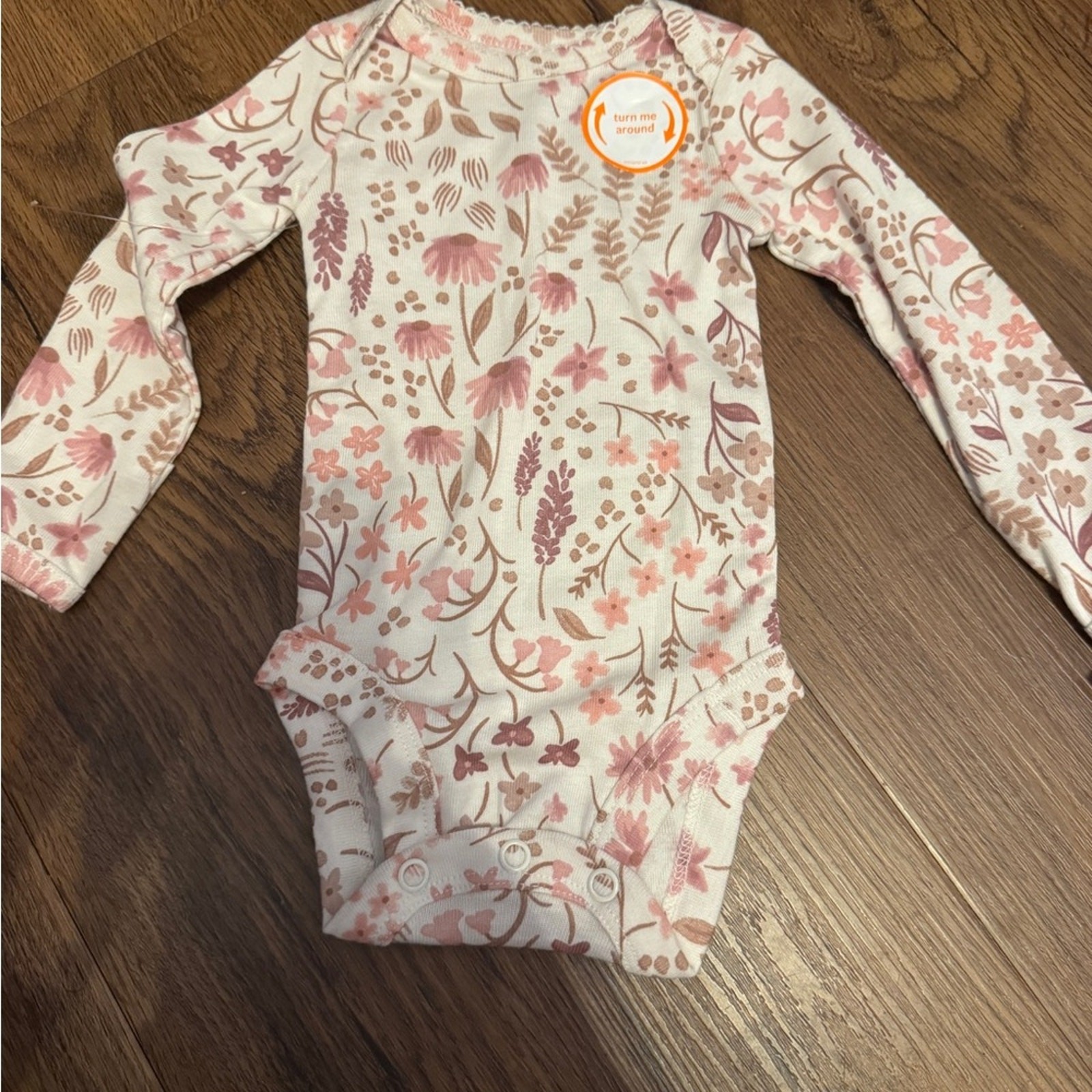 Carter’s Mauve Butterfly Bodysuit Set
