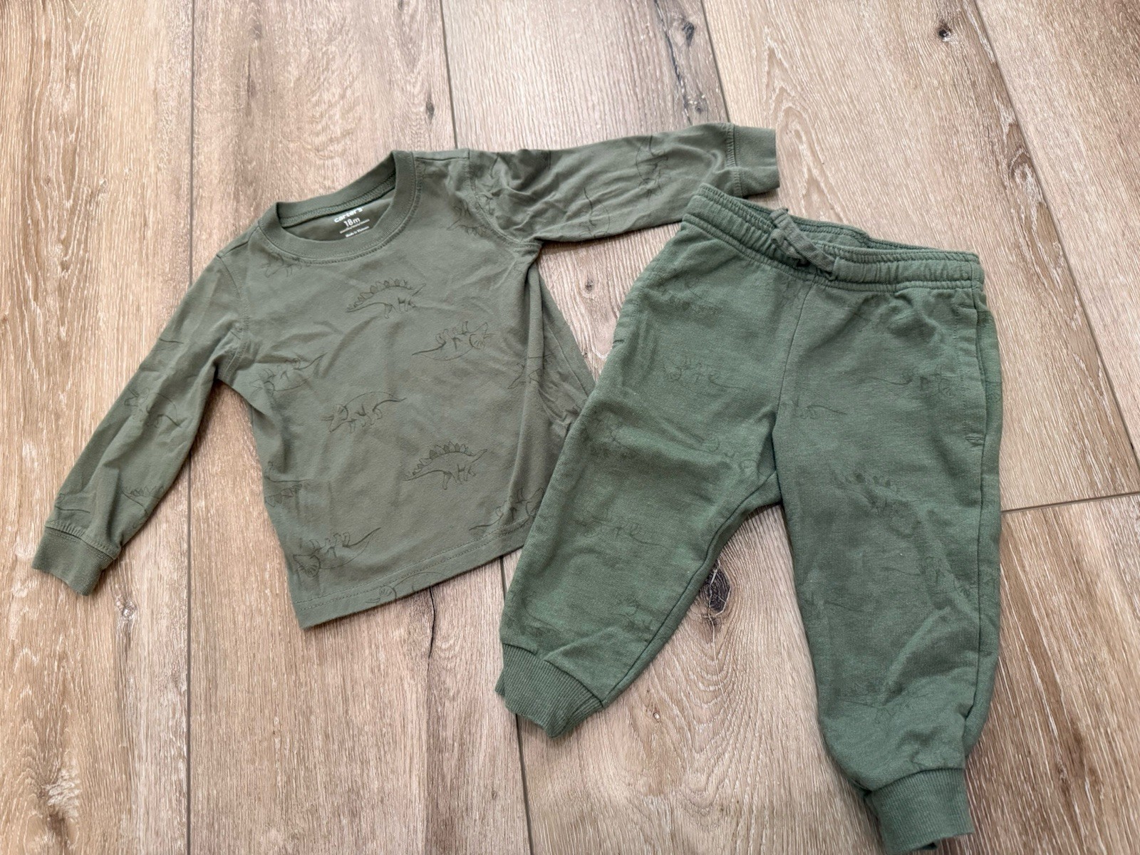 Carter’s Boy Set Dinosaur Theme Size 18 Months