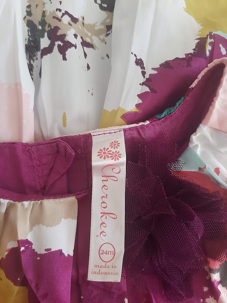 Clothing baby girls Size 12 – 24 Months Polo Carters Cherokee Overall Dress 3 pc