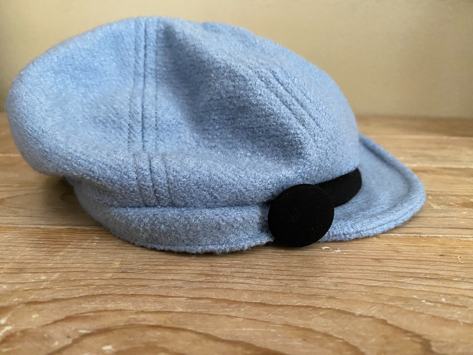 Toddler Girls COCHE TOT Blue Wool Blend Dress Coat Hat Outfit 3-pc Set 3-4 years