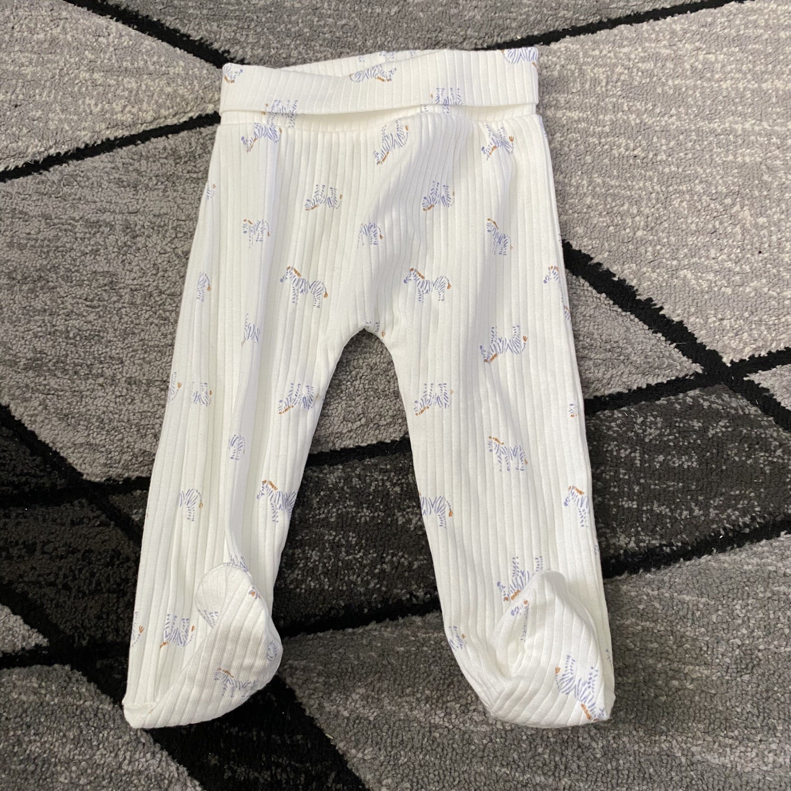 Carters Zebra New Without Tags Size 6 Months Unisex Bottom Patted