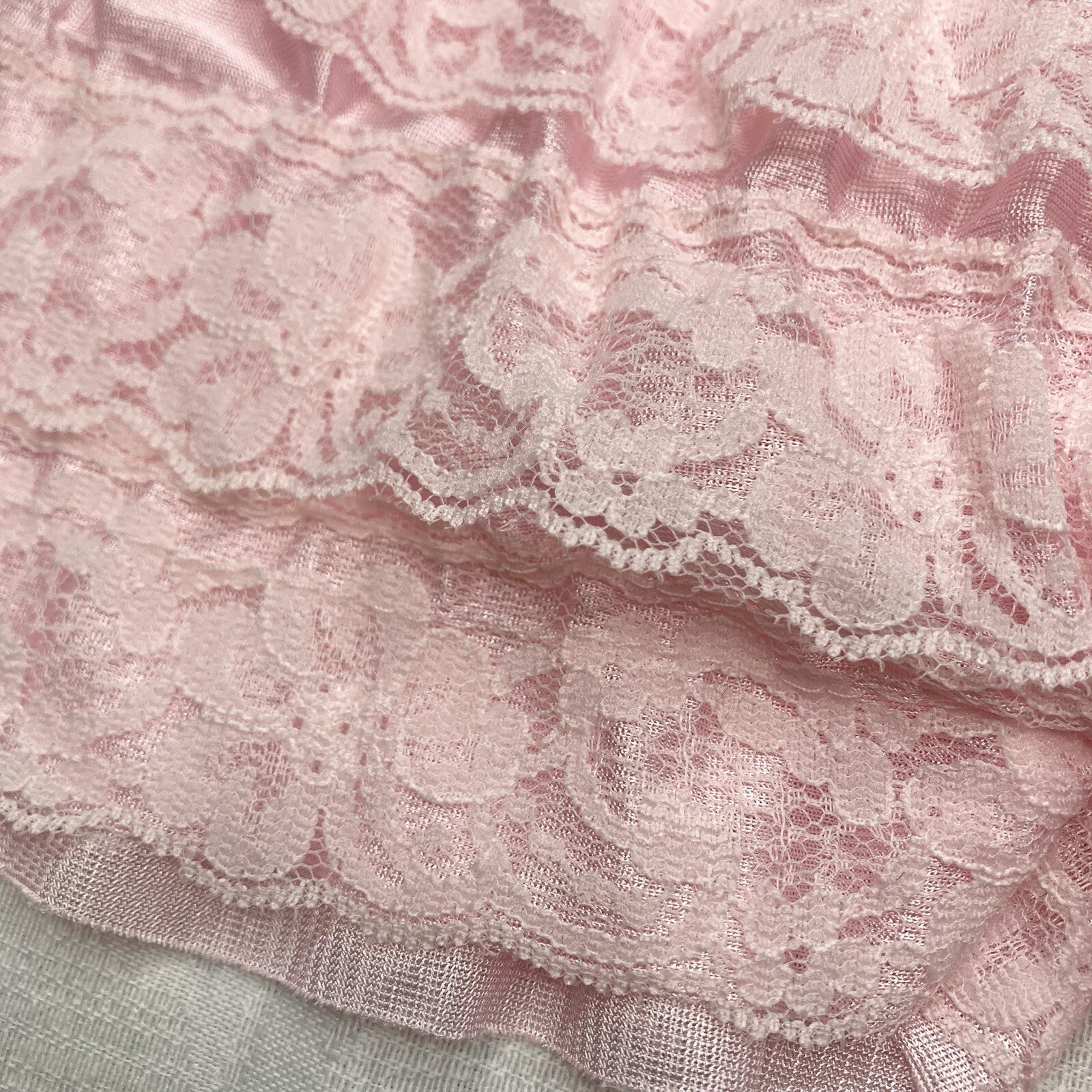 Adorabelle Jumper Pettiskirt Baby 12 to 18 months Pink Ruffle Headband Set