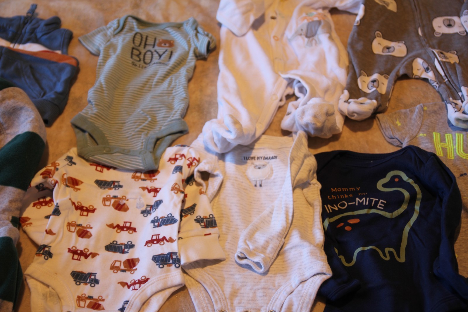 Carters Brand Baby Clothes Lot of 30 Pieces