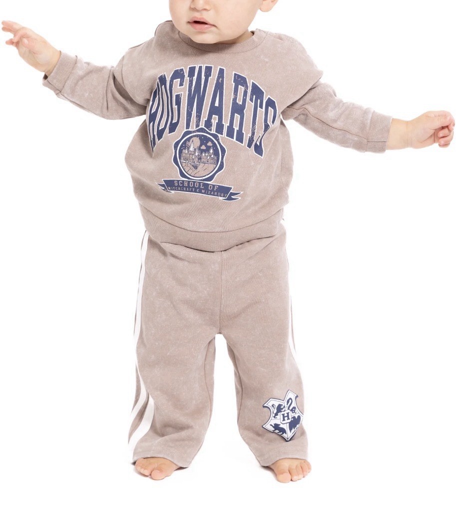 Hogwarts Infant & Toddler Boys Sweat Suit Outfit Pants & Sweatshirt Set