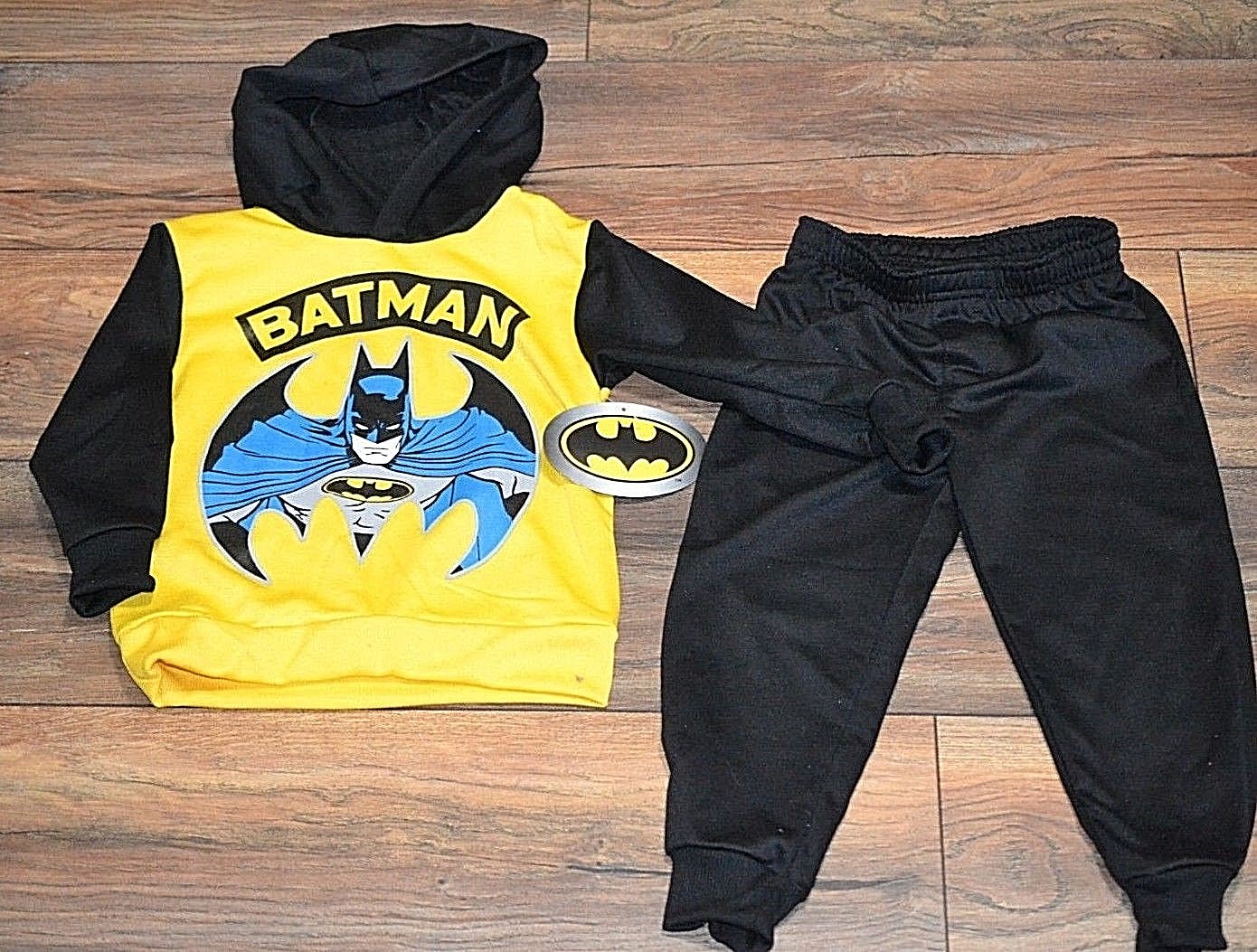Batman Sweat Outfit Pullover Hoodie & Sweats Officially Licensed DC Comics 3T