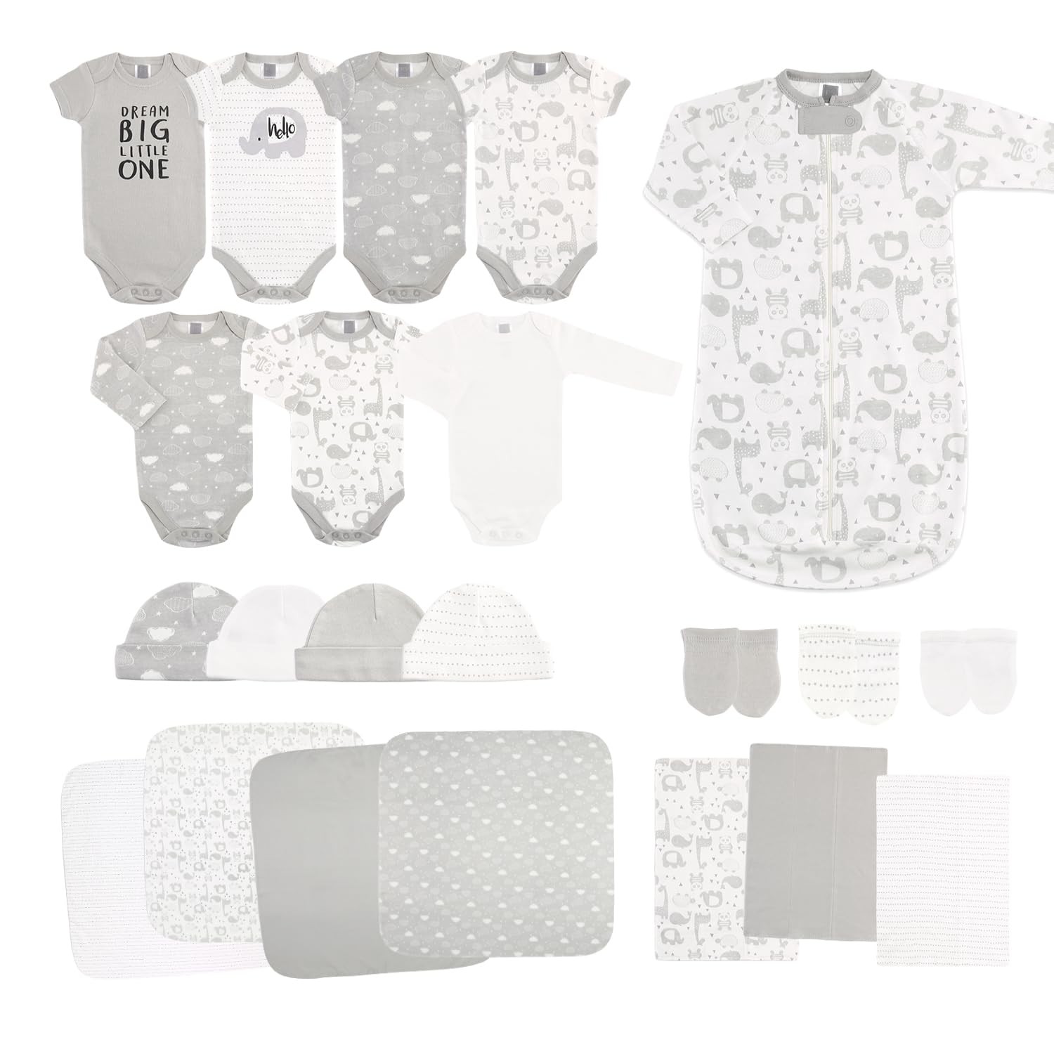 Baby Layette Gift Set for Baby Boys or Girls – 23 Piece New Born Unisex Gift …