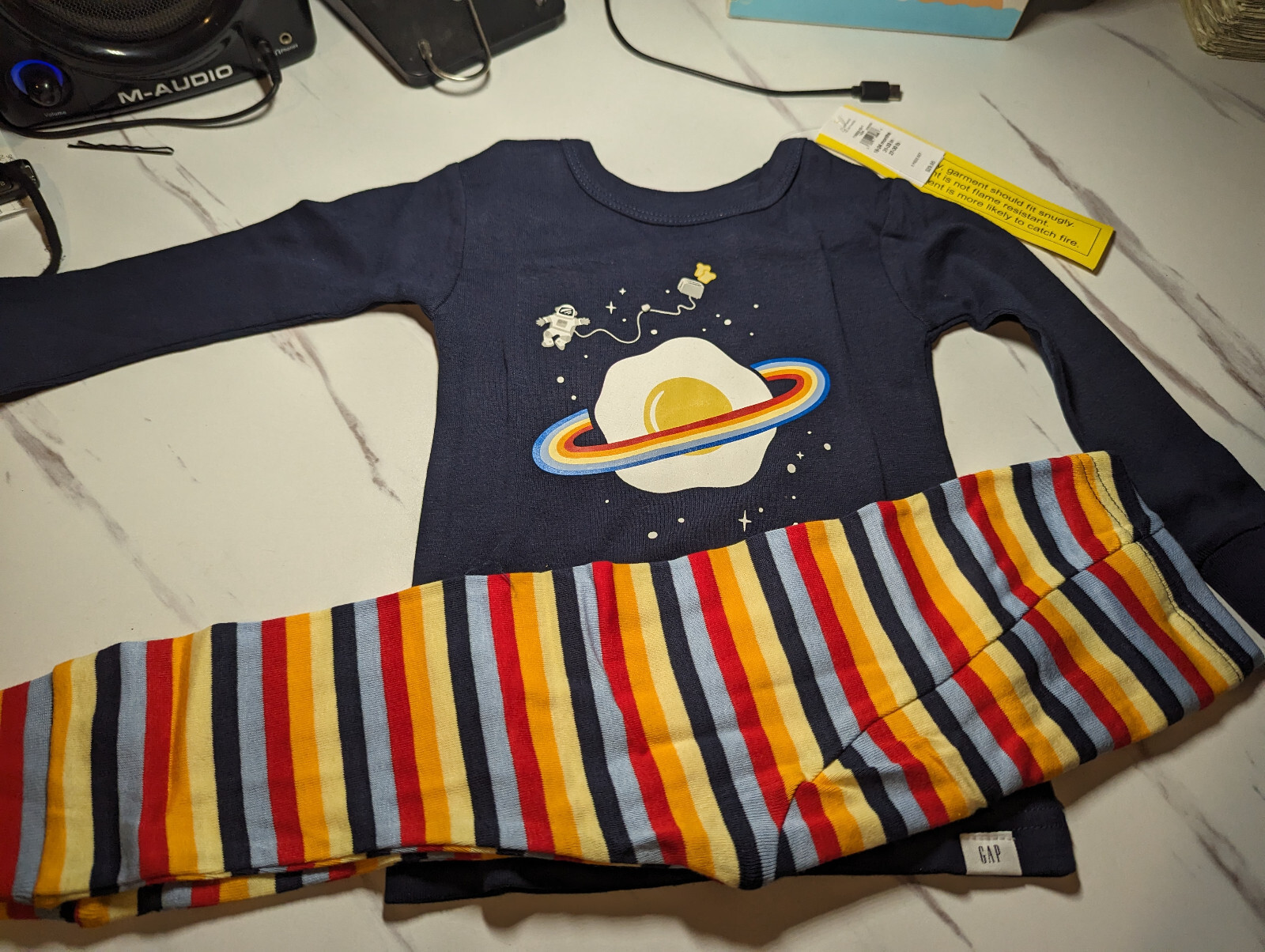 Baby Gap Egg Brand New 2-Piece PJ Set 100% Cotton 18M-5Y Size