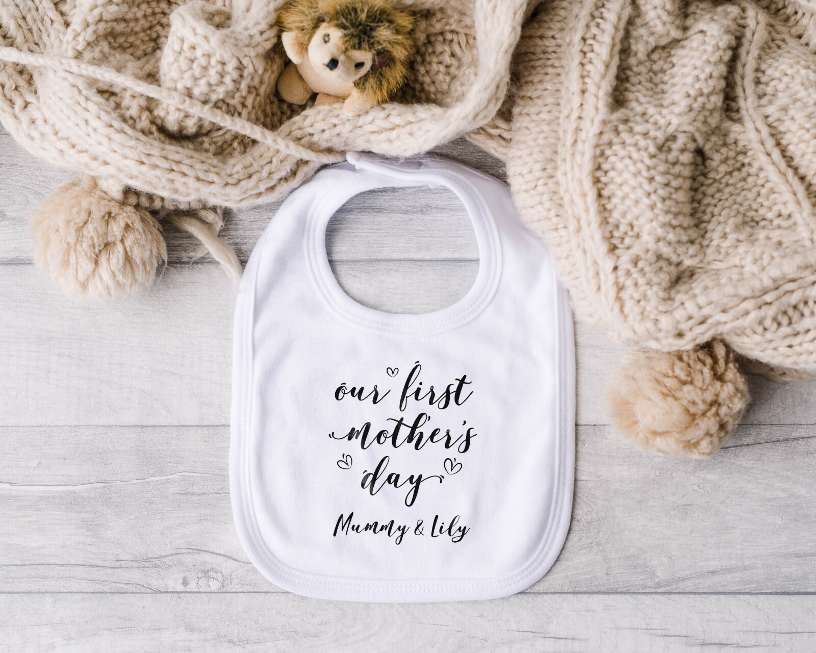 Mummy and Baby Matching T-Shirt and Vest – Personalised First Mother’s Day Gift