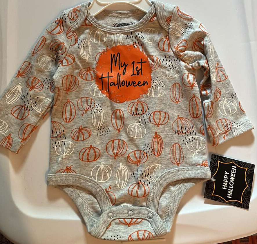 Baby Essentials/Little Lass Baby Halloween Outfits Sets 3m 3-6m, 6m 9m, 12m, 24m