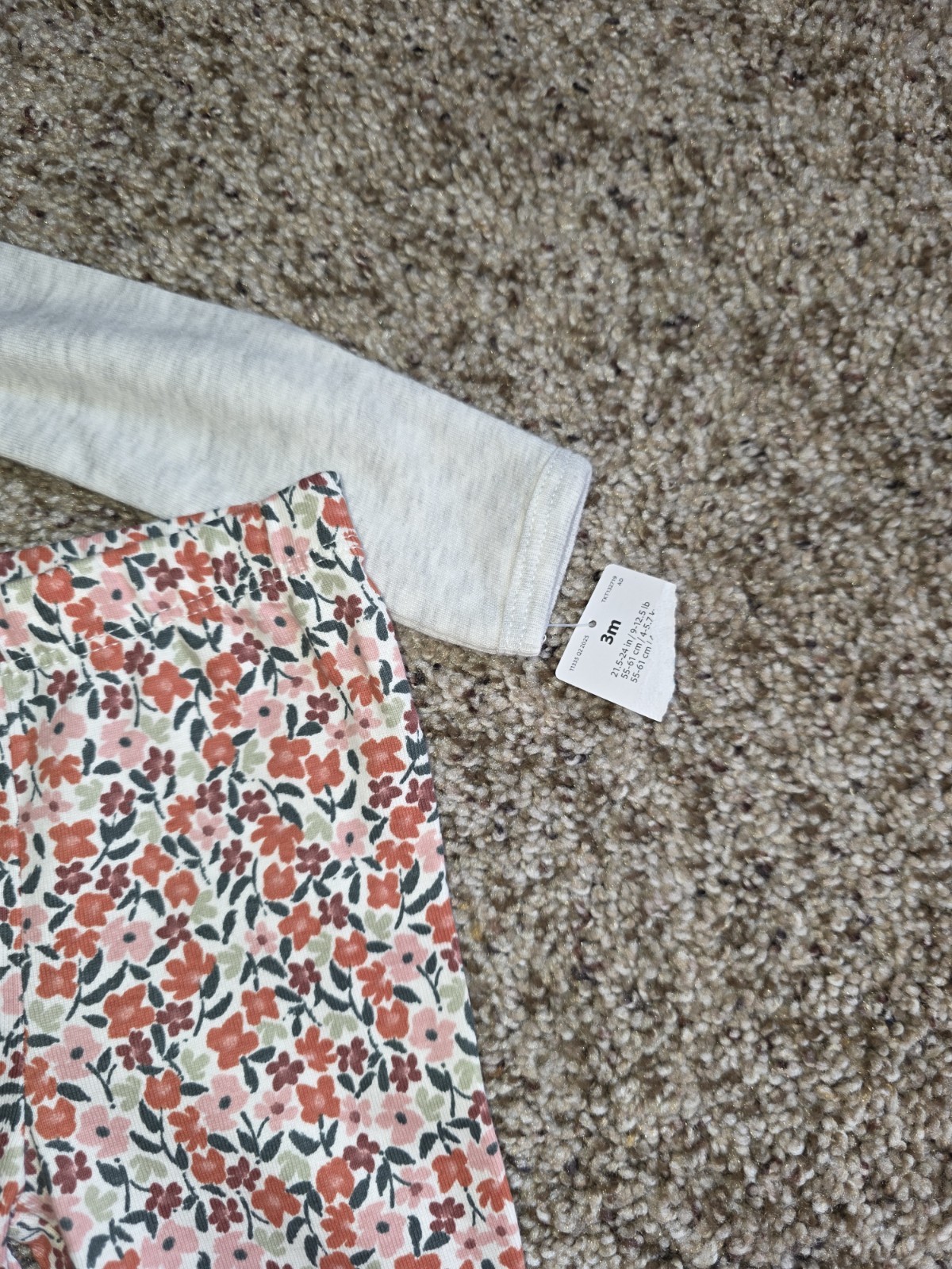 NWT 3-Piece Infant Girl’s CARTER’S Spring Outfit 3 Months