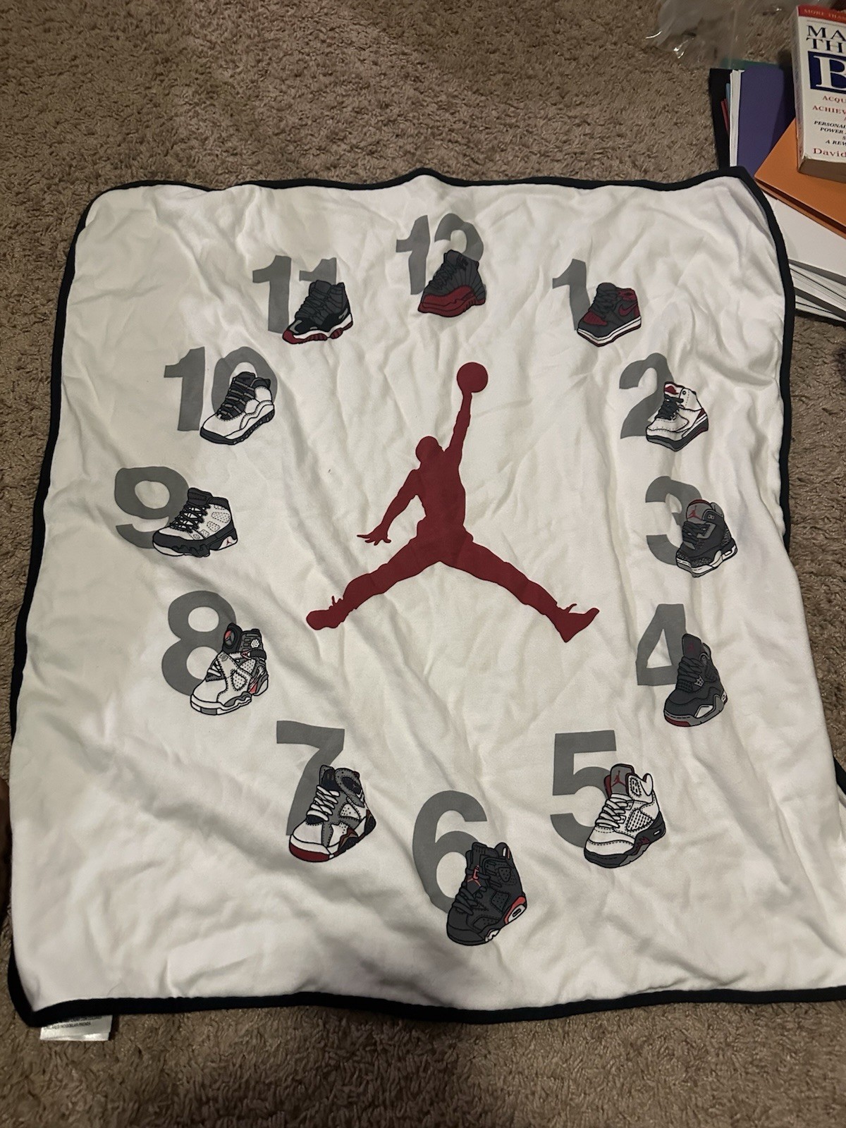 Nike Air Jordan Infant Blanket 26”x29”