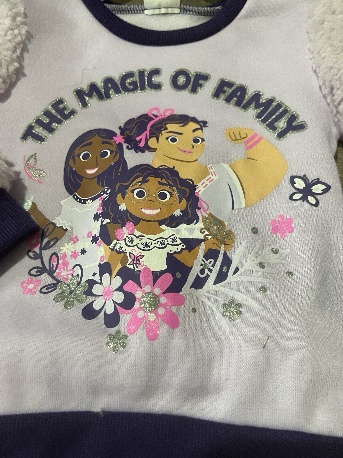 Disney Encanto Fleece Top & Leggings Size 3T New
